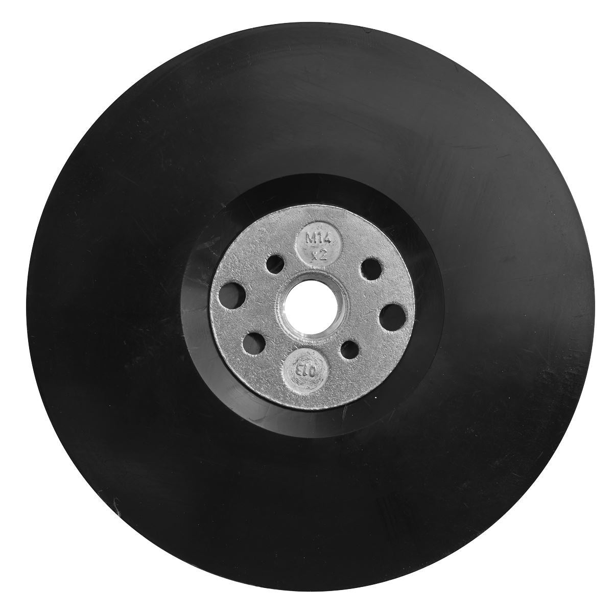 Worksafe by Sealey Rubber Backing Pad Ø125mm - M14 x 2mm