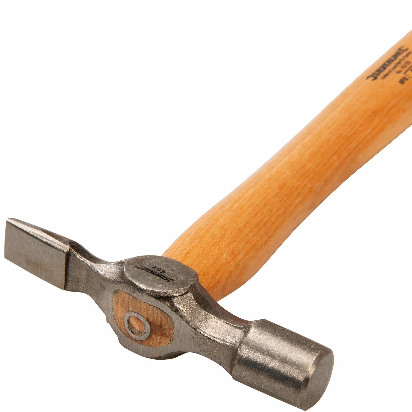 Silverline Hardwood Cross Pein Pin Hammer 4oz Nail Tack Wooden Forged Steel