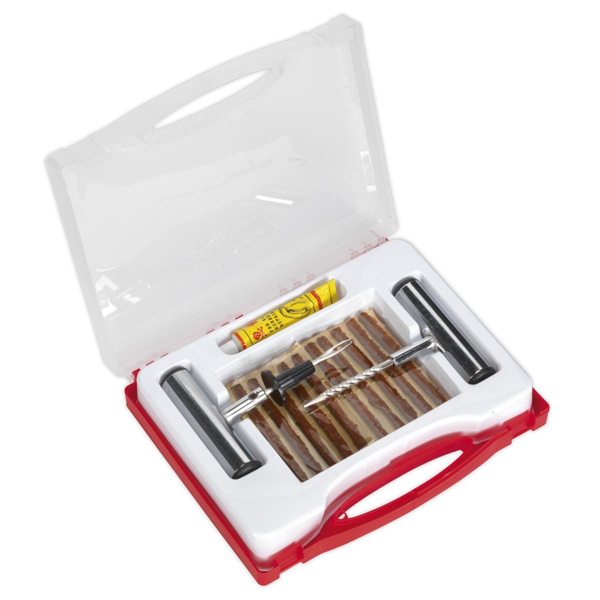 Sealey Temporary Puncture Repair Kit Tubeless Tyres Off Road Vehicles
