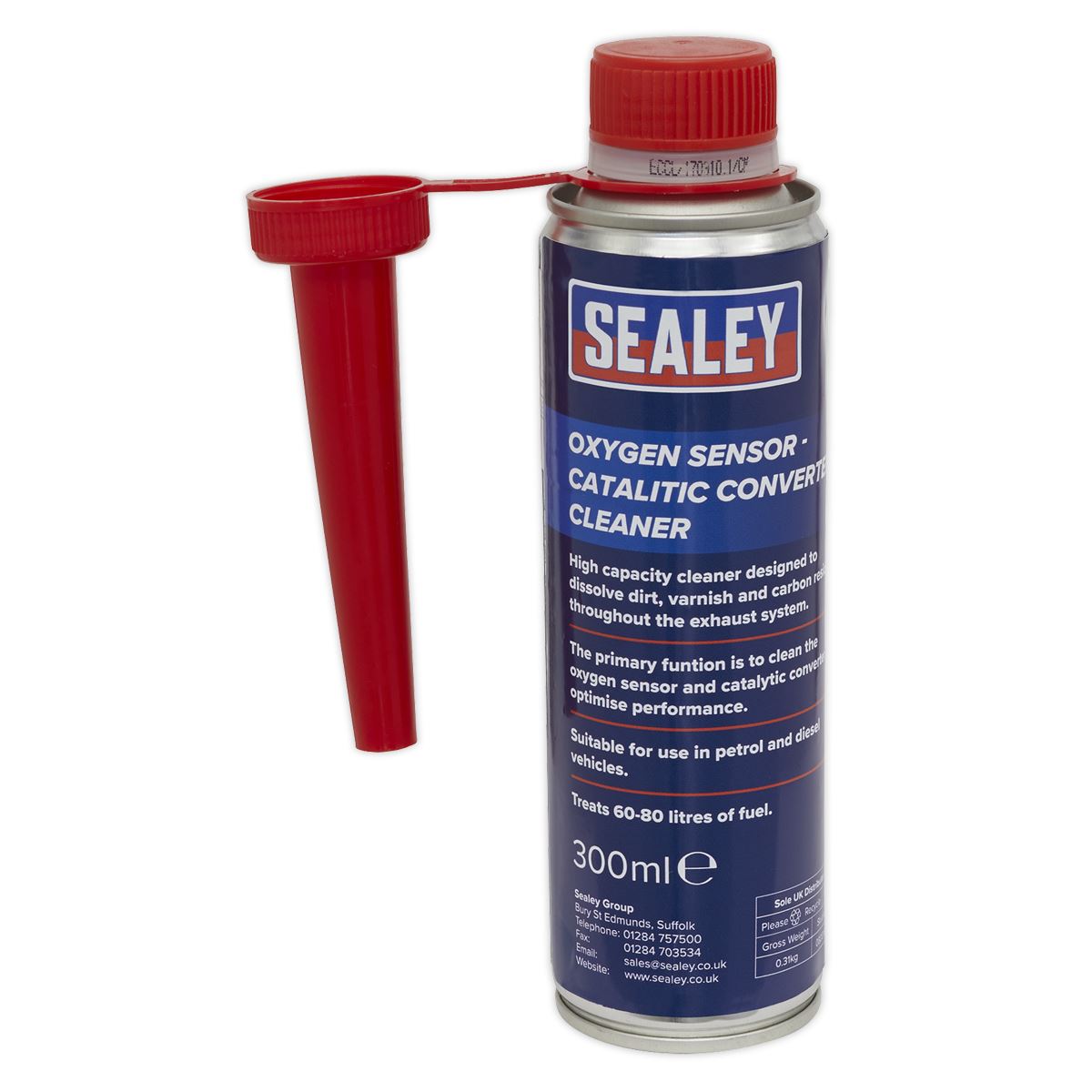 Sealey Oxygen Sensor - Catalytic Converter Cleaner 300ml