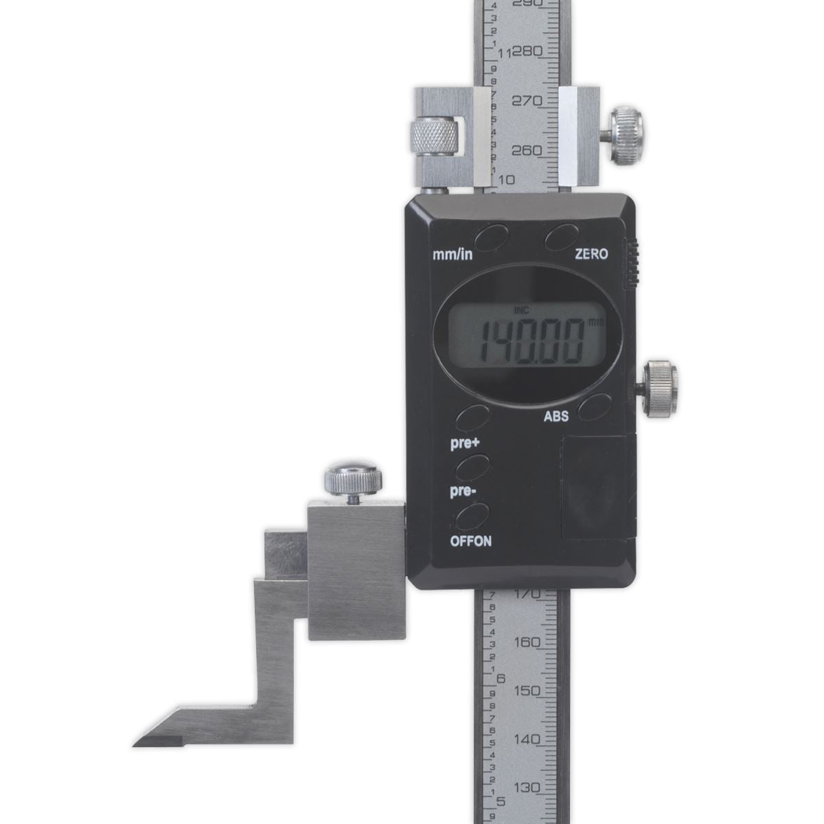 Sealey Digital Height Gauge 0-300mm(0-12")