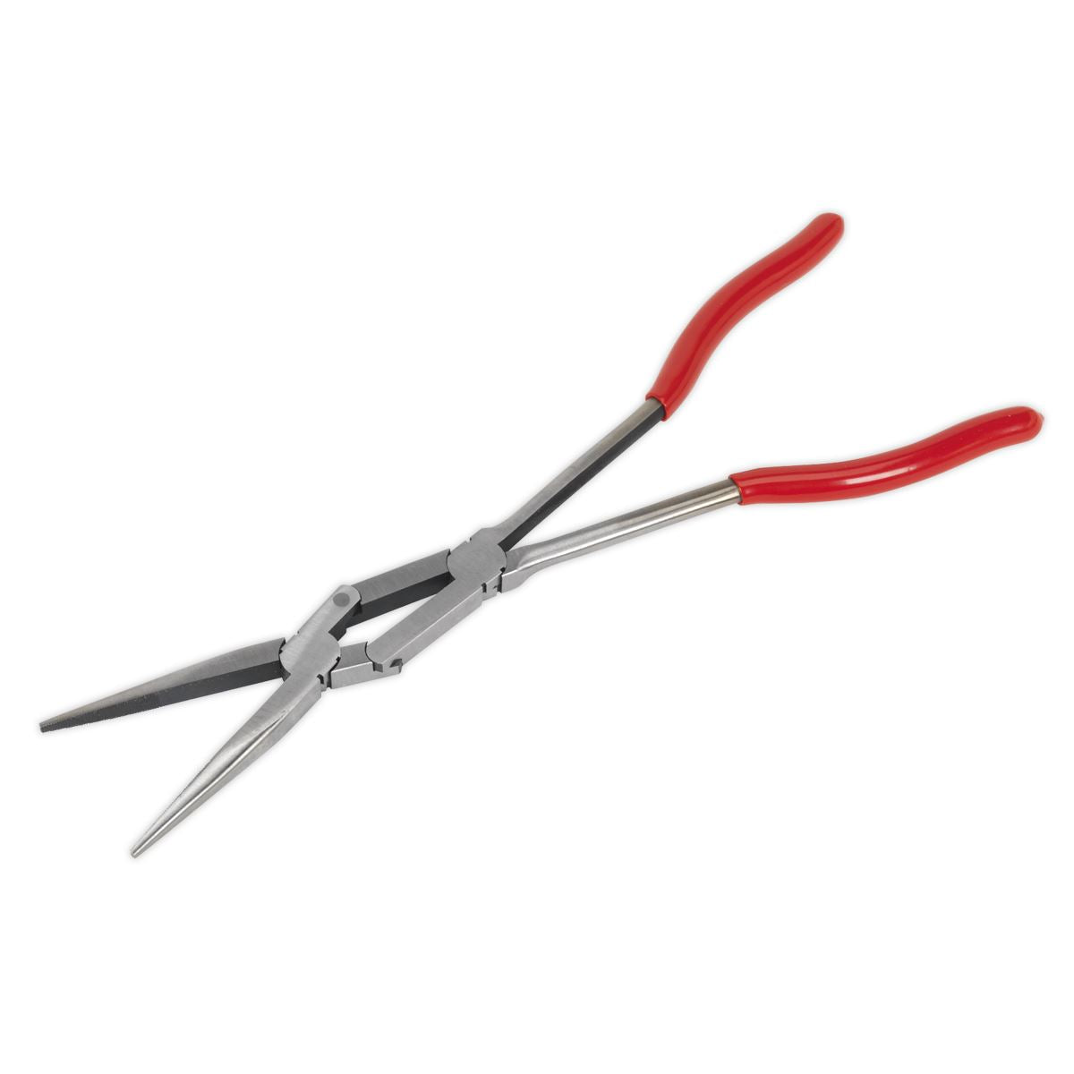 Sealey Premier 335mm Double Joint Long Reach Needle Nose Pliers Engine Bay