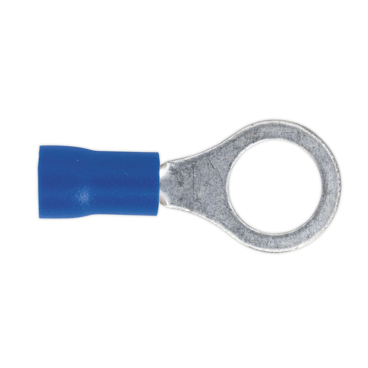 Sealey 100 Pack 8.4mm (5/16") Blue Easy Entry Ring Terminal
