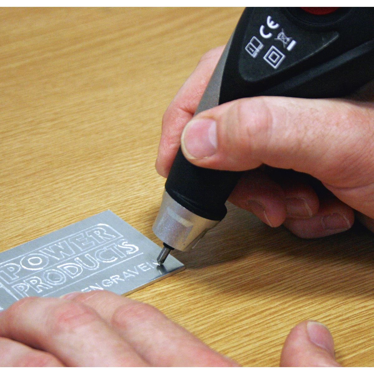 Sealey 230v TCT Tool Engraver Tool Wood Metal Glass Engraving