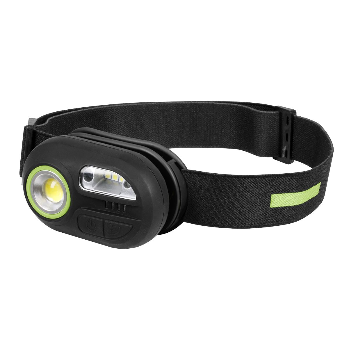 Sealey Rechargeable Headlight with Auto-Sensor 3W COB & 1W SMD LED