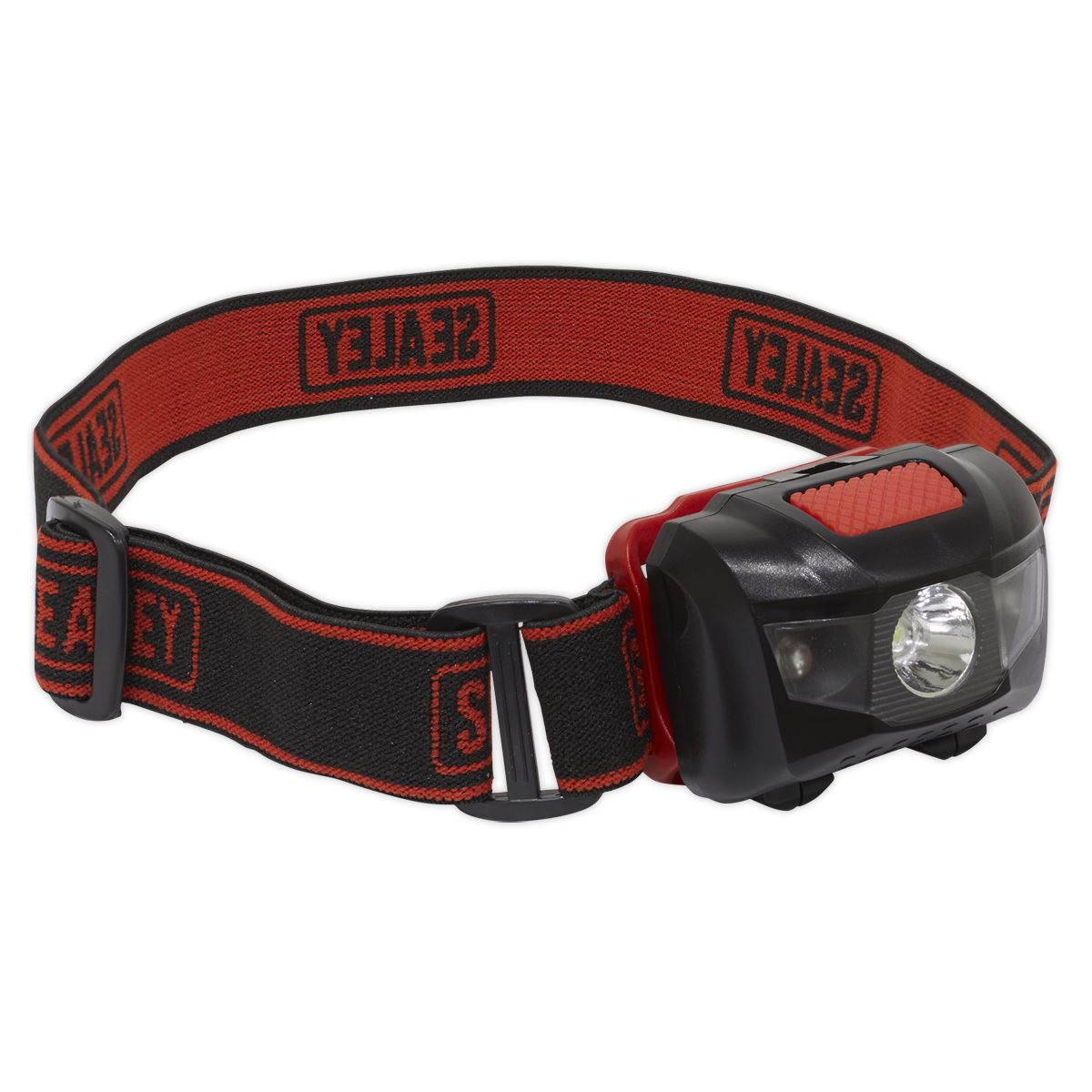 Sealey Head Torch 3W SMD & 2 Red LED 3 x AAA Cell with Auto-Sensor