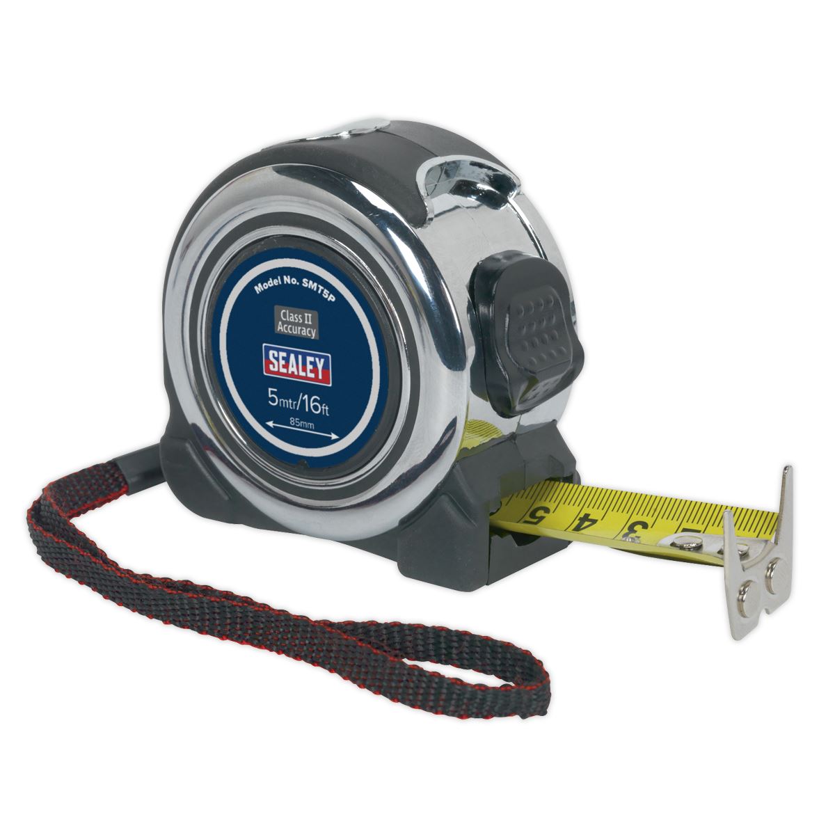 Sealey Professional Tape Measure Chrome Body 5m or 8m