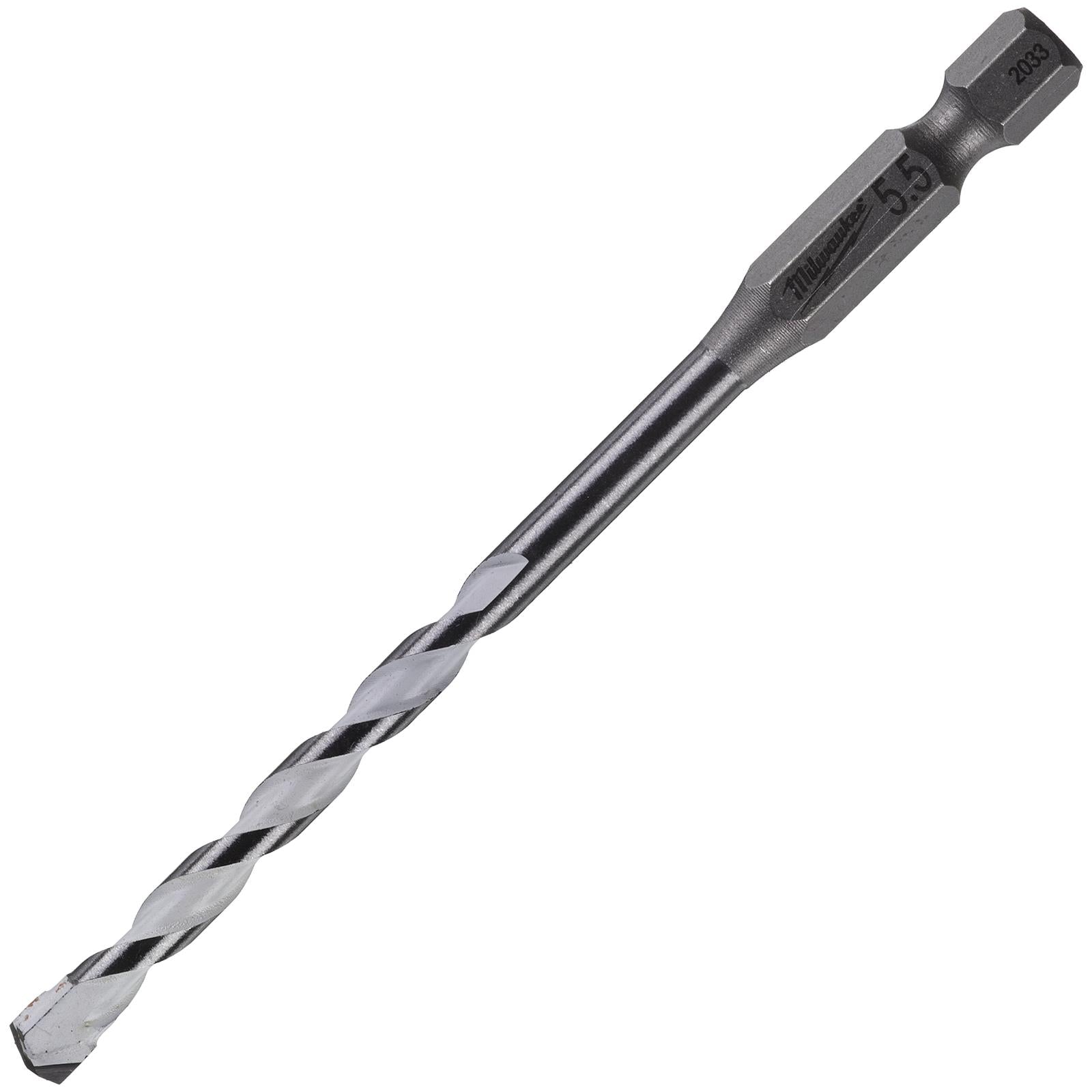 Milwaukee Multi Material Drill Bits Impact Rated TCT for Wood Metal Masonry