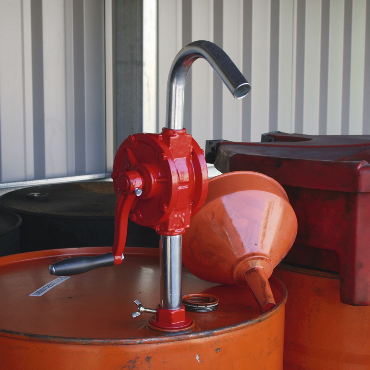 Sealey Rotary Oil Drum Pump 0.3L/Revolution
