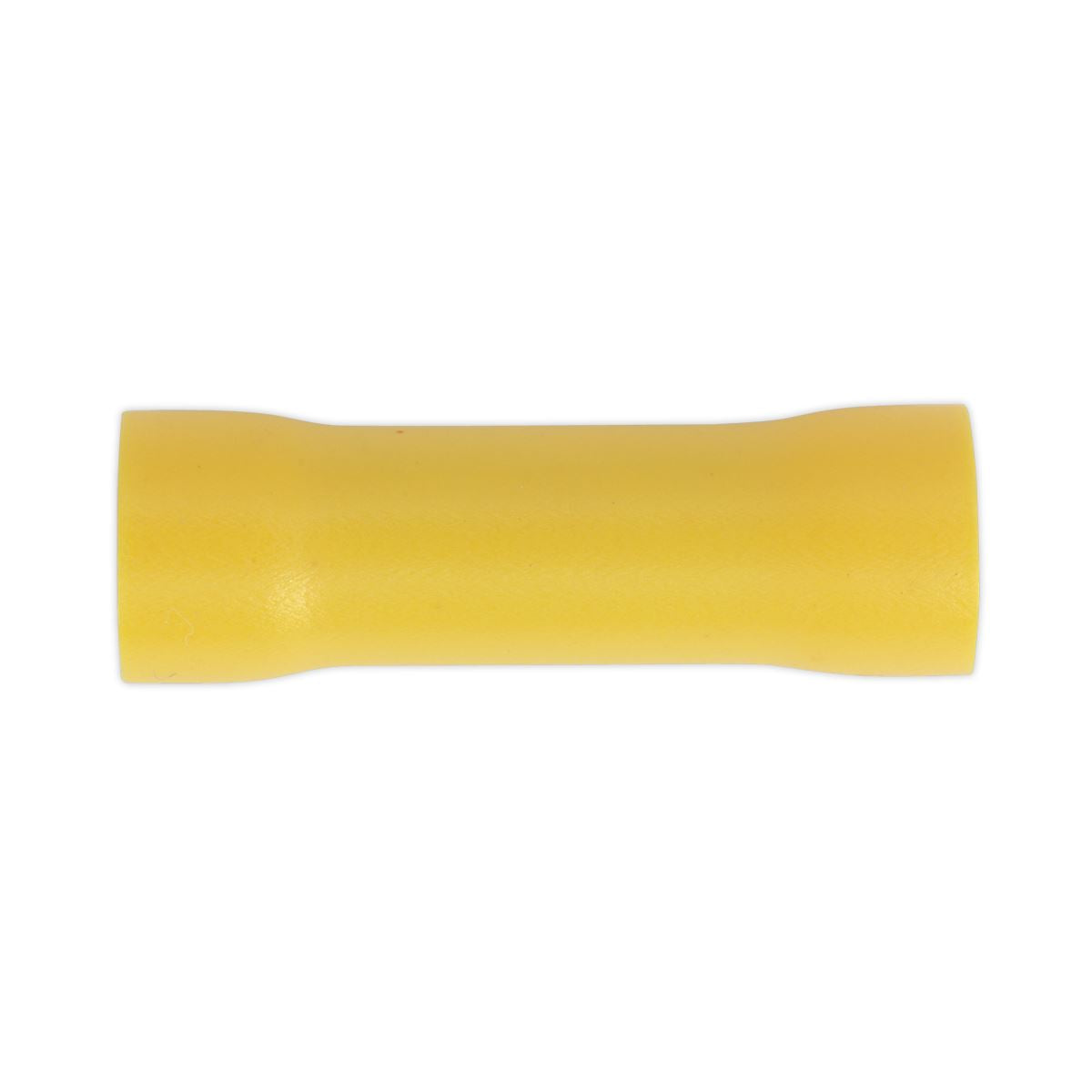 Sealey 100 Pack 5.5m Yellow Butt Connector Terminal