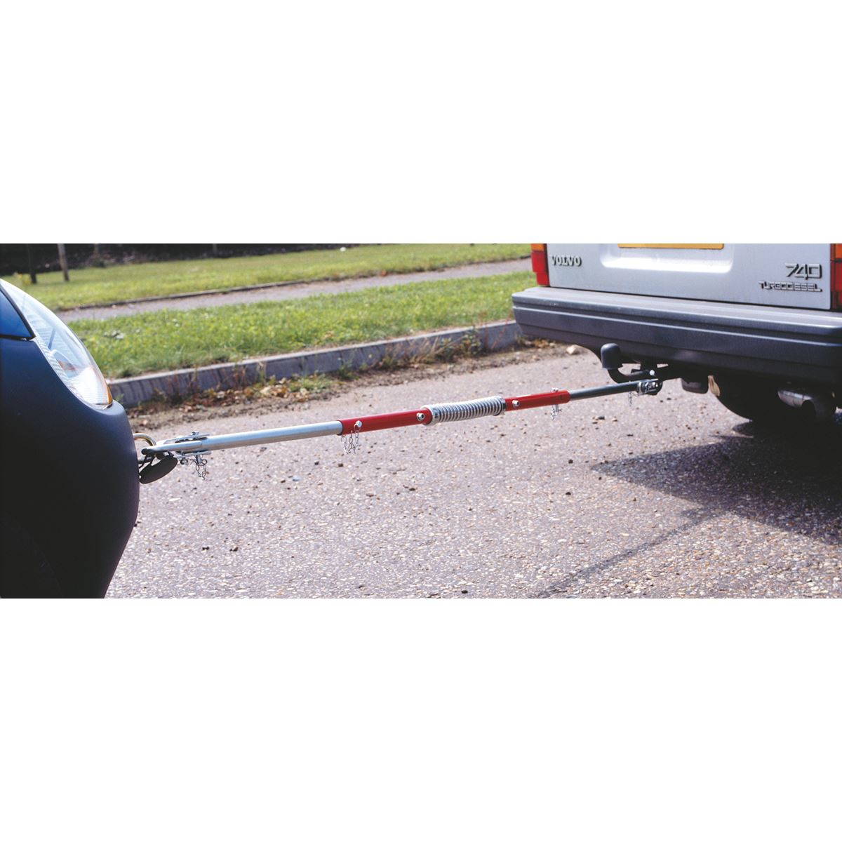 Sealey Tow Pole 2000kg Rolling Load Capacity with Shock Spring