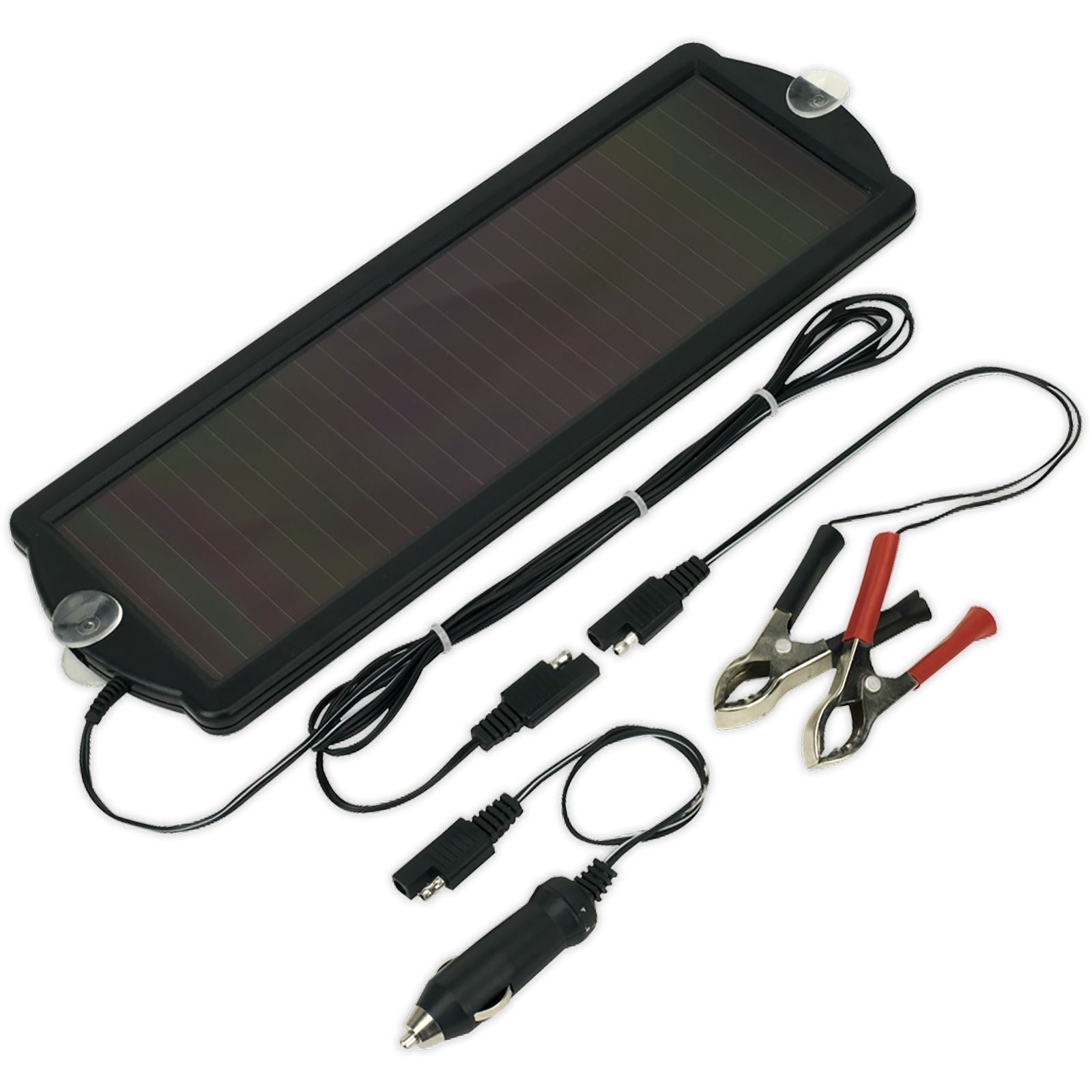 Sealey 12V 1.5W Solar Power Panel Battery Trickle Charger