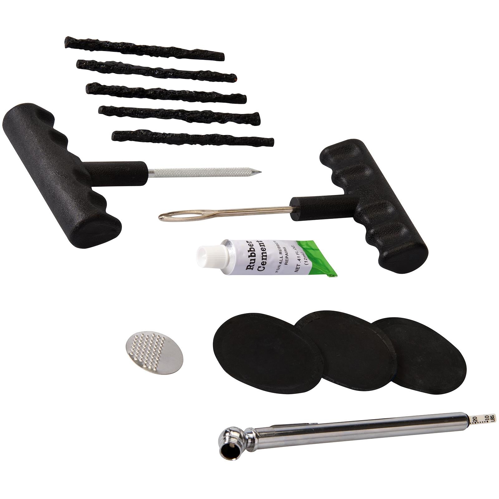 Silverline Tyre Repair Kit For Tubed & Tubeless Tyres Off Road 4x4