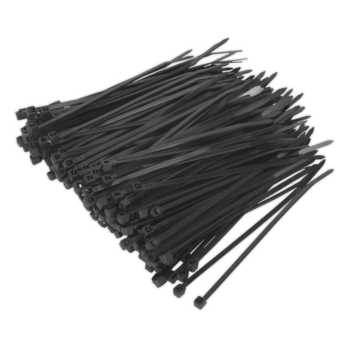 Sealey Cable Tie 100 x 2.5mm Black Pack of 200
