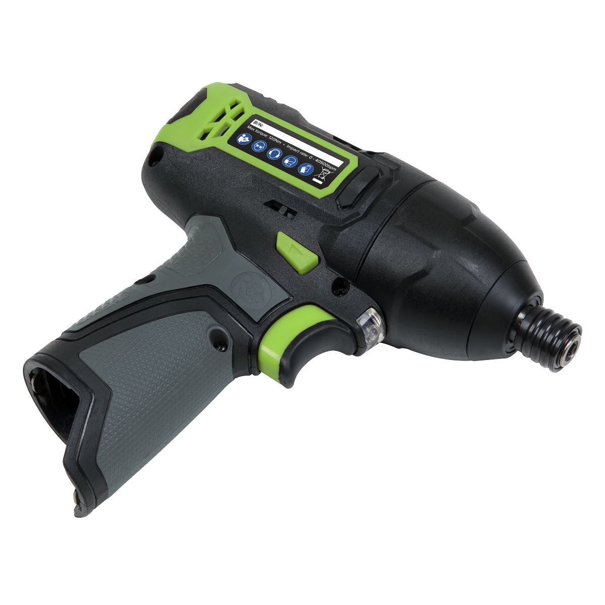 Sealey Cordless Impact Driver 1/4"Hex Drive 10.8V SV10.8 Series - Body Only