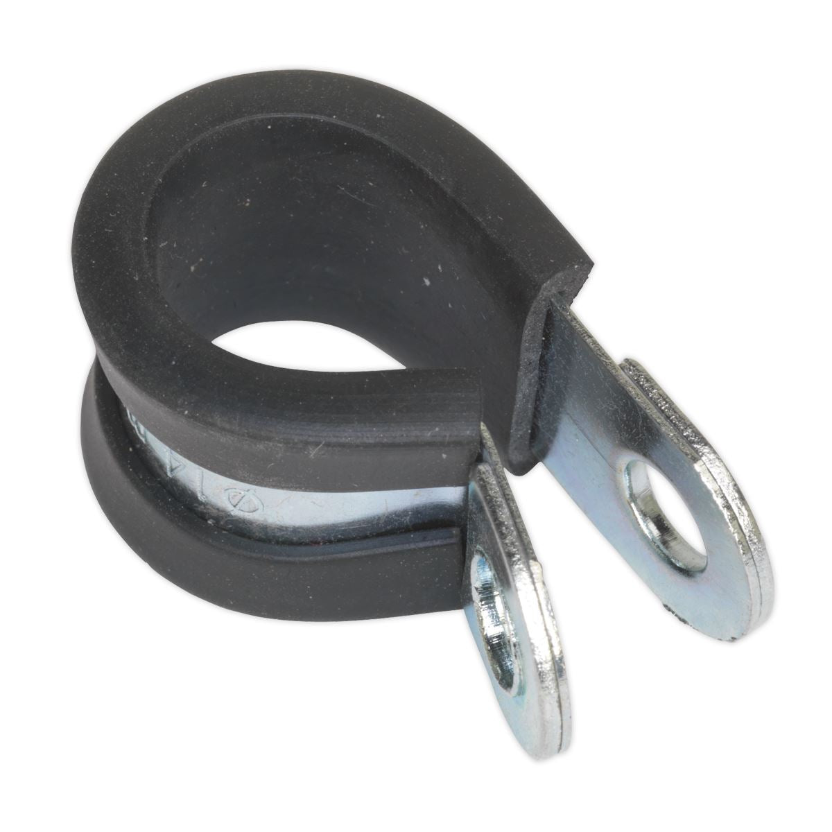 Sealey P-Clip Rubber Lined Ø12/13mm Pack of 25