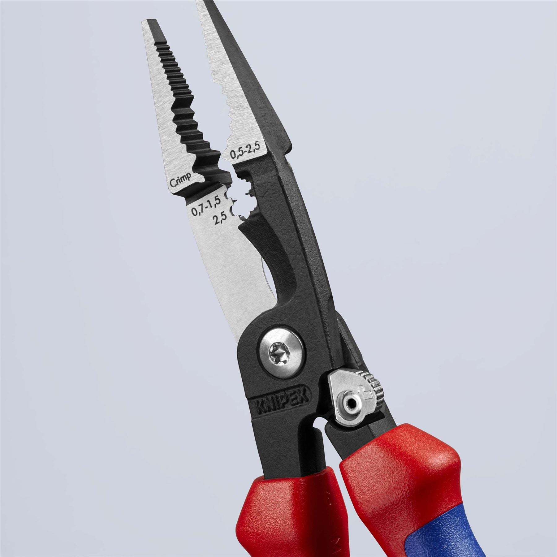 KNIPEX 1382200 - ELECTRICAL INSTALLATION PLIERS - 200MM CUTTING EDGES STEEL  GRIP