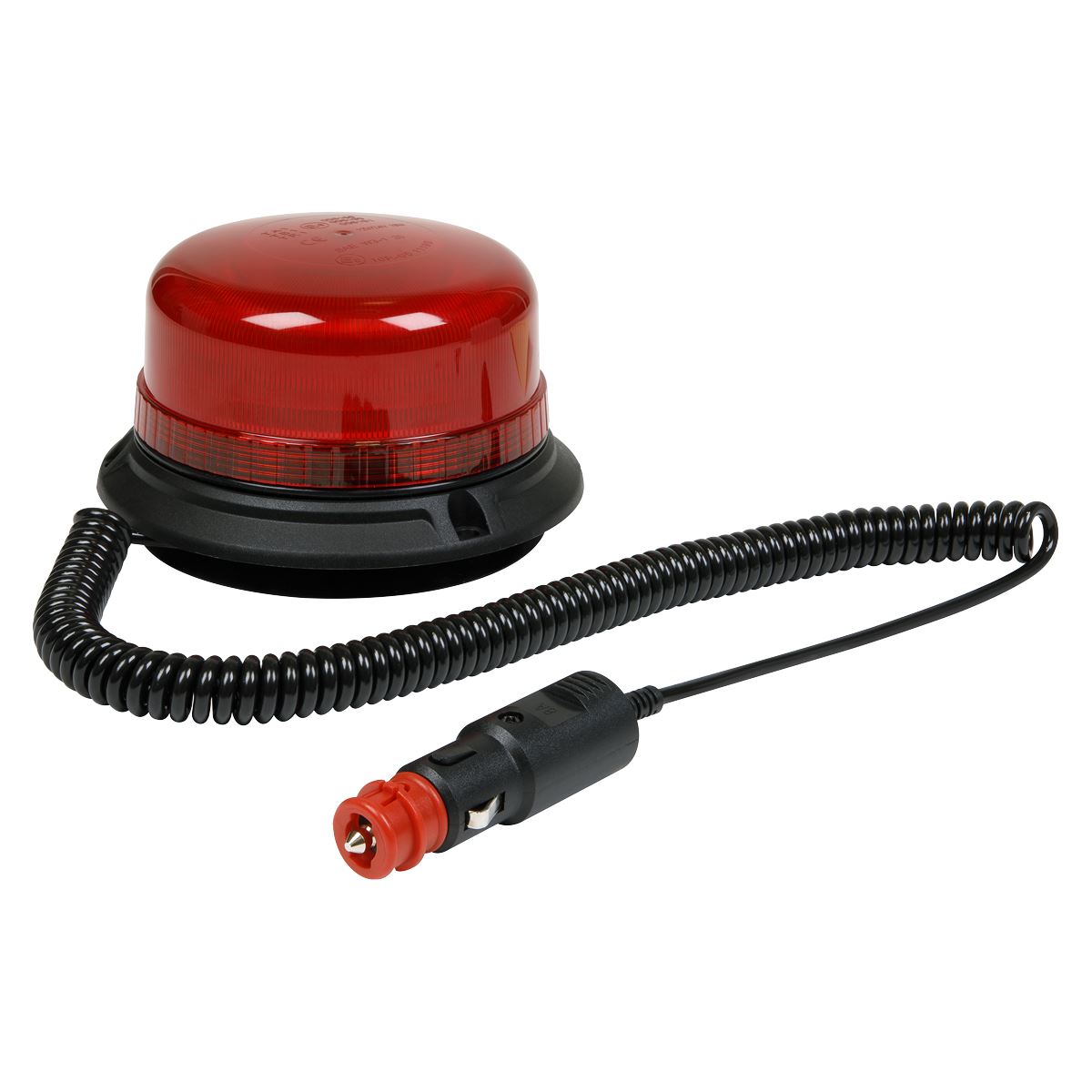 Sealey Warning Beacon SMD LED 12/24V Magnetic Fixing - Red