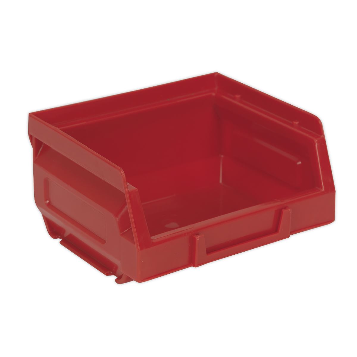 Sealey Plastic Storage Bin 105 x 85 x 55mm - Red Pack of 24