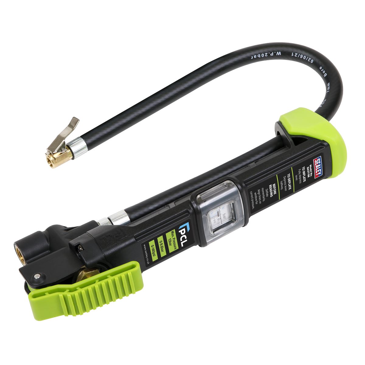 PCL Clip-On Connector Tyre Inflator Airlite Eco