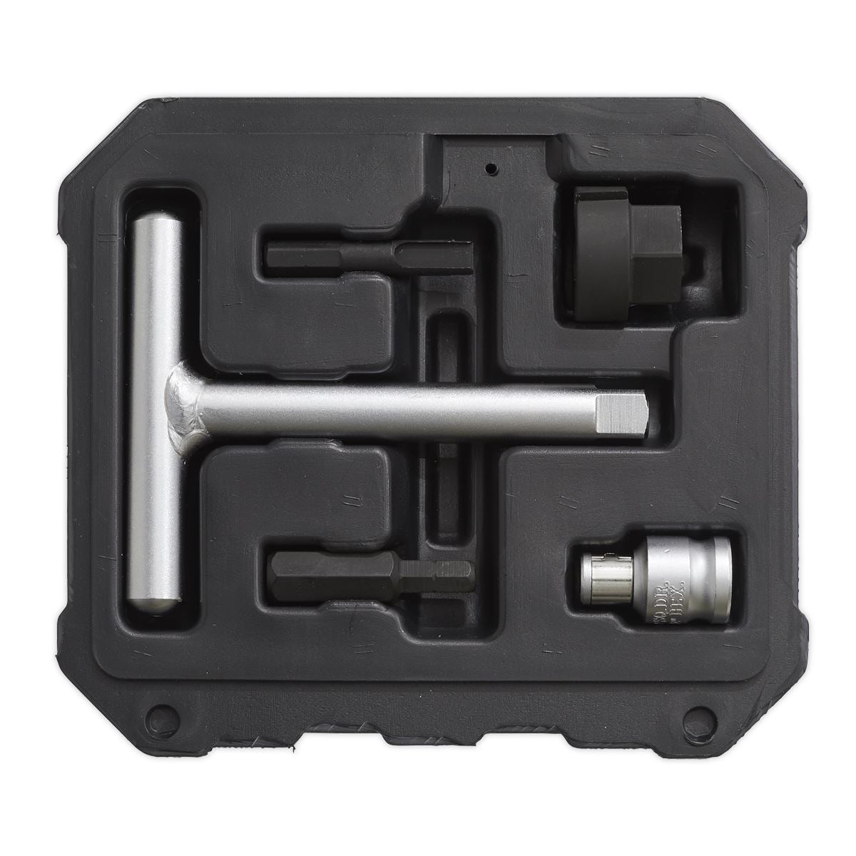 Sealey Plastic Oil Drain Plug Driver Kit 5pc
