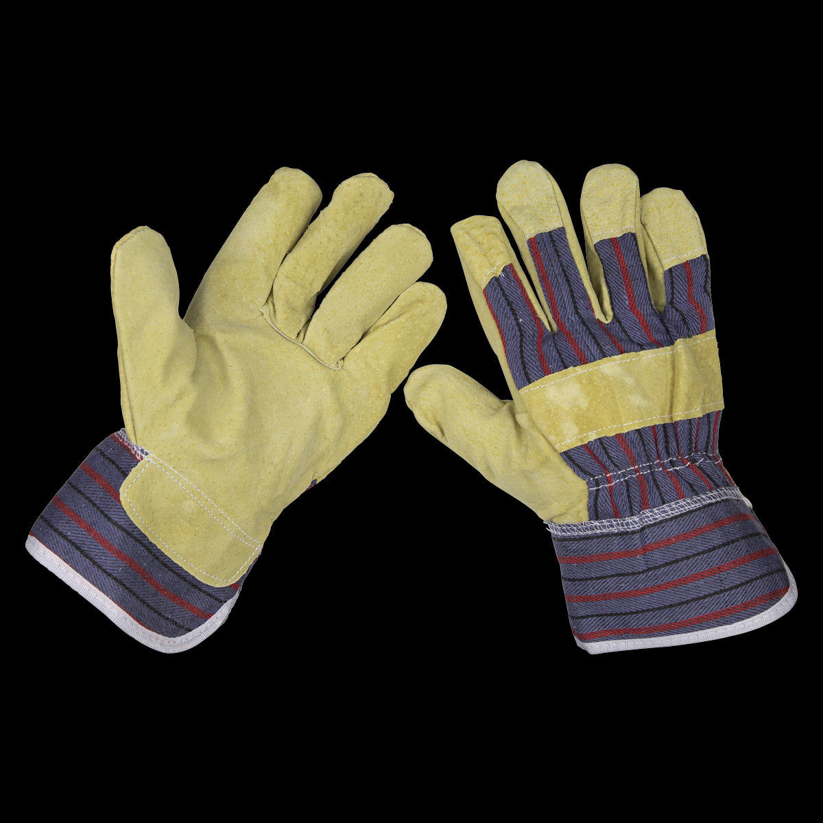 Worksafe by Sealey Rigger's Gloves - Pack of 6 Pairs