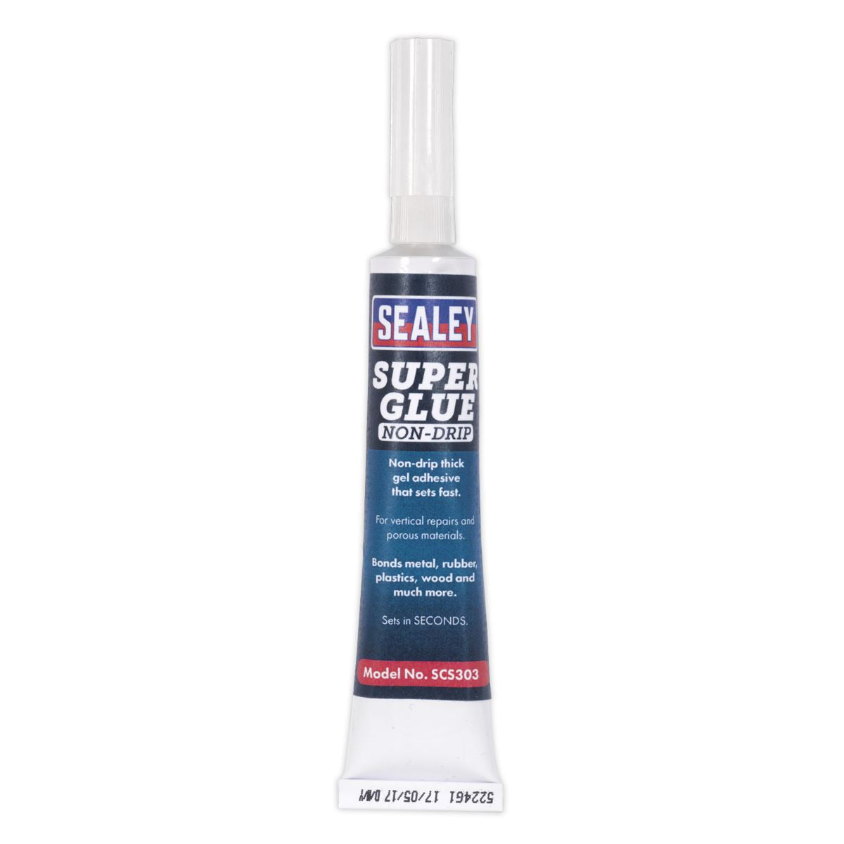 Sealey Super Glue Non-Drip Gel 20g Pack of 20