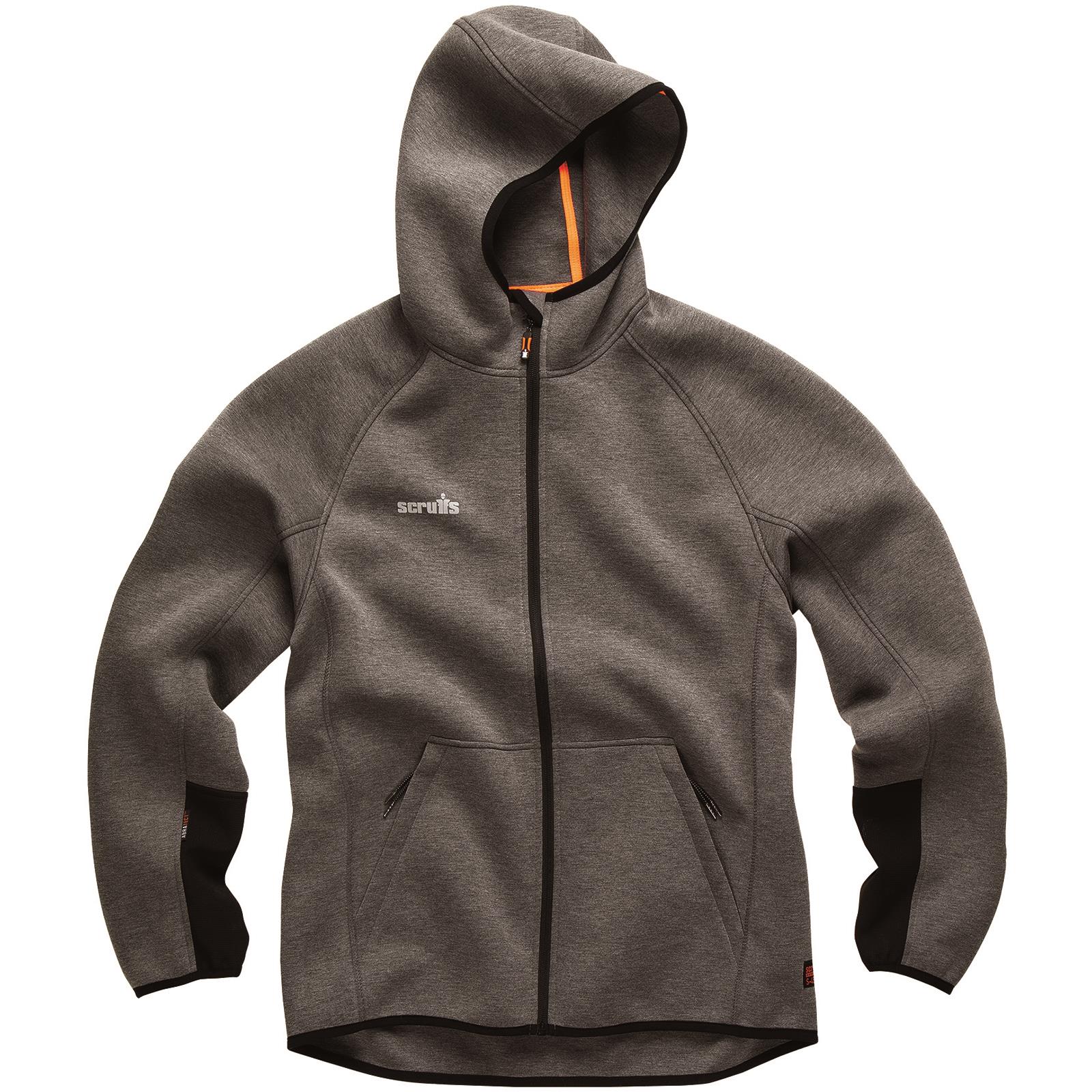 Scruffs Trade Air-Layer Hoodie Charcoal Size M