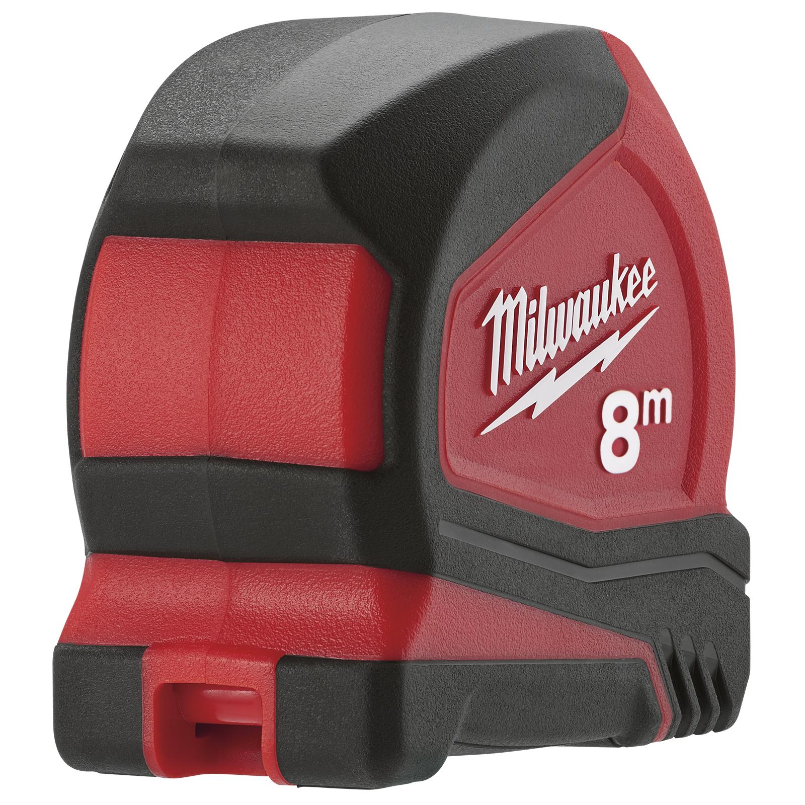 Milwaukee Tape Measure 8m Metric Pro Compact Pocket Tape 25mm Blade Width