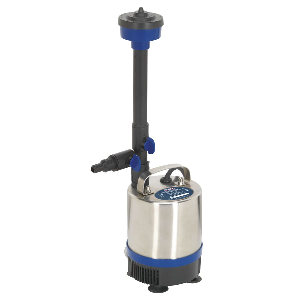 Sealey Submersible Pond Pump Stainless Steel 1750L/hr 230V
