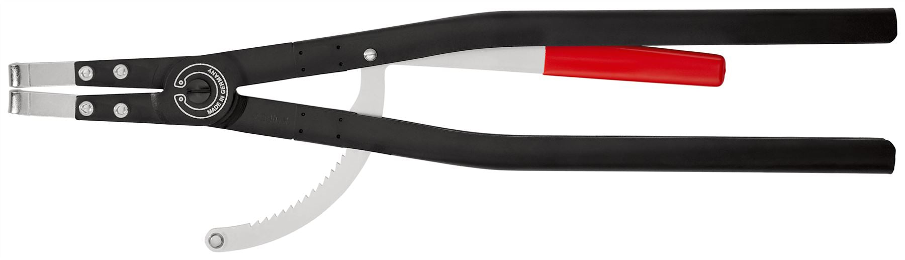 Knipex Circlip Pliers for Internal Circlips in Bore Holes 90 Degree Angled Tips 600mm 44 20 J61
