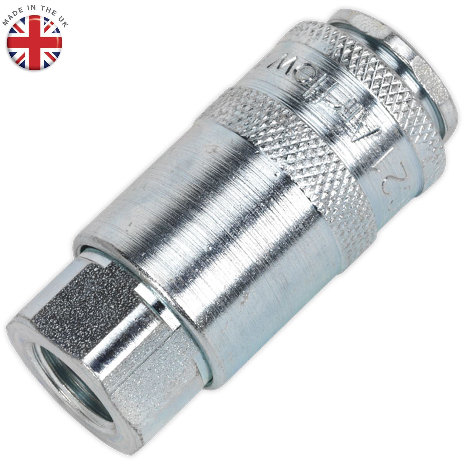 Sealey 1/4" BSP Female Quick Coupler Air Line Fitting Connector Compressor