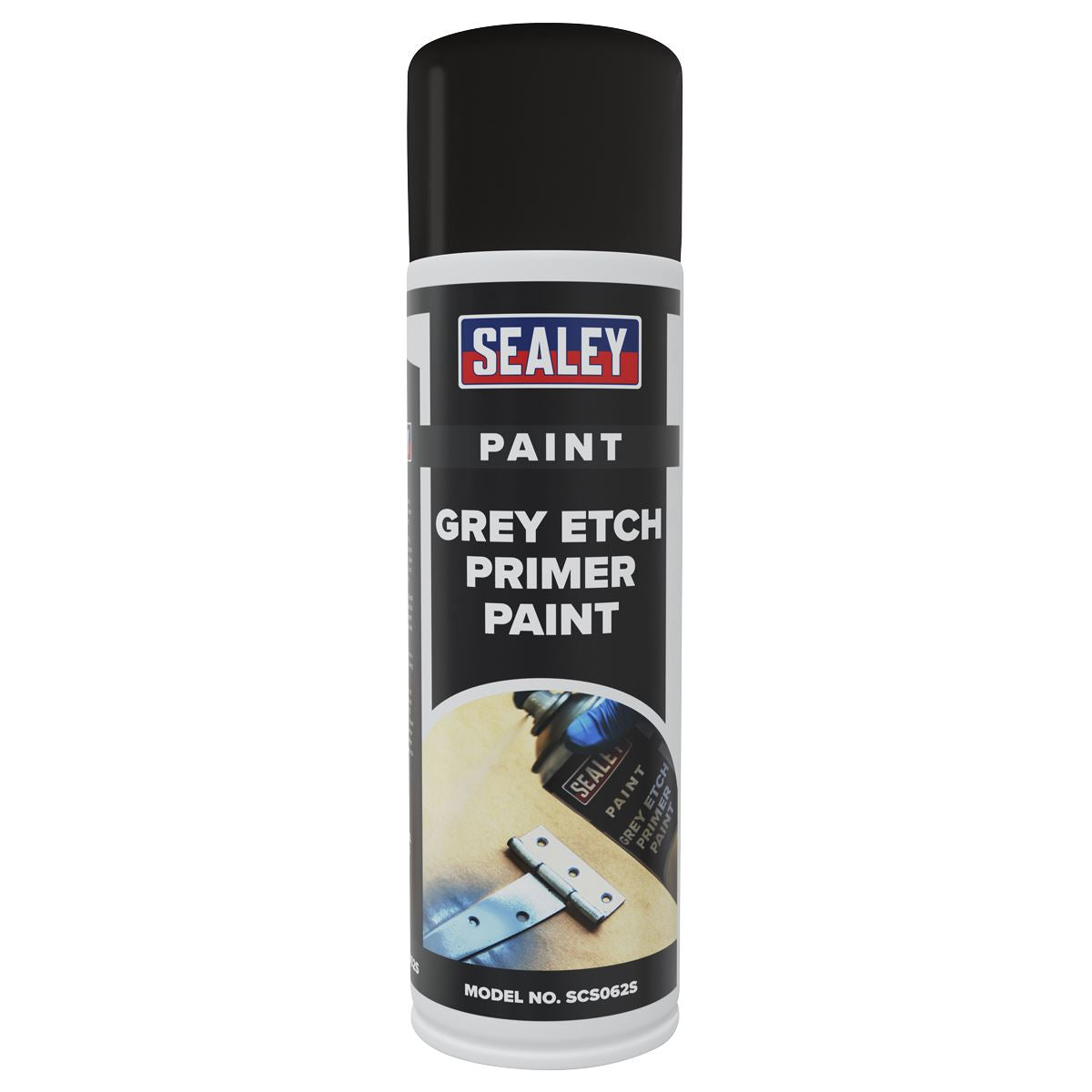 Sealey Grey Etch Primer Paint 500ml - Pack of 6