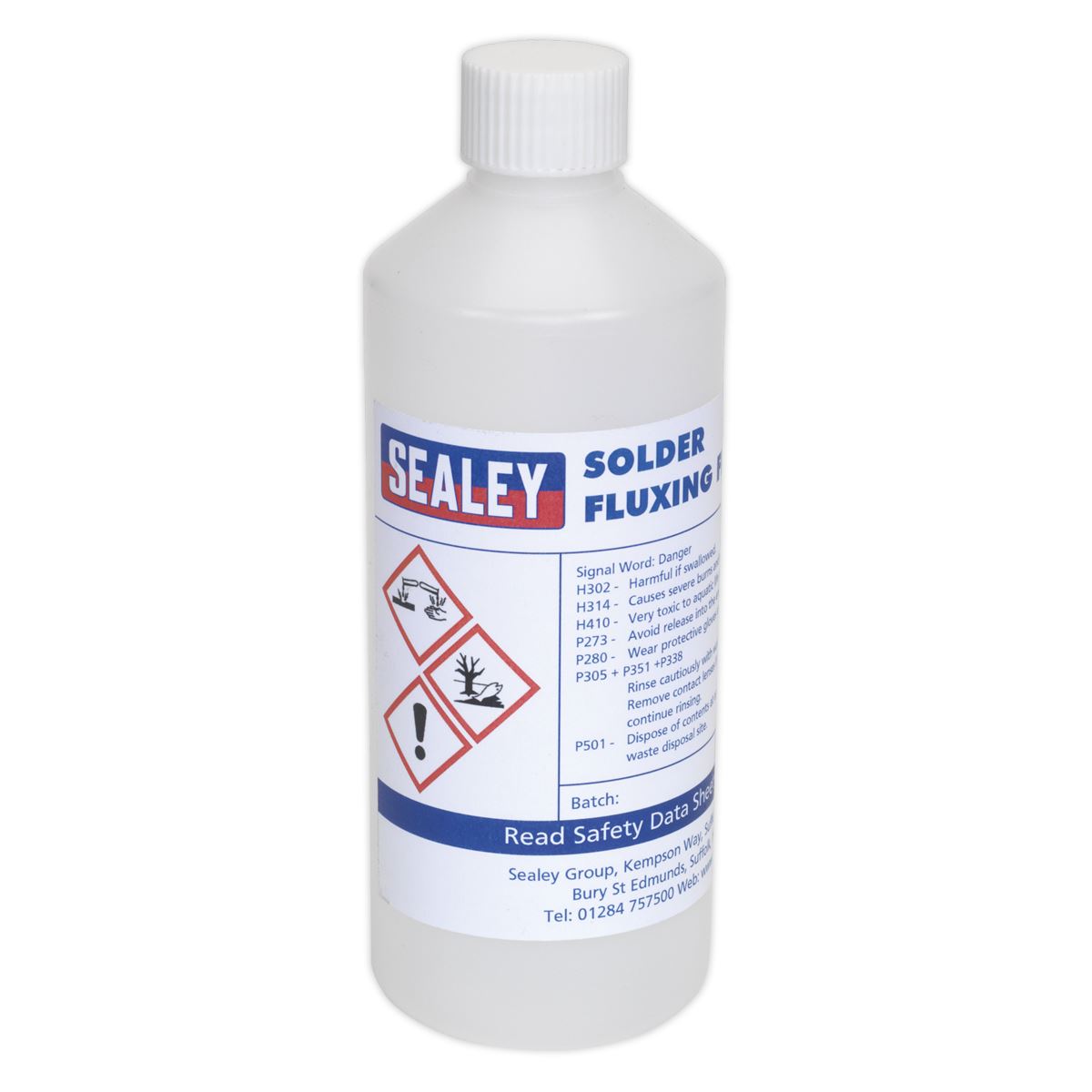 Sealey Solder Fluxing Fluid 500ml Bottle