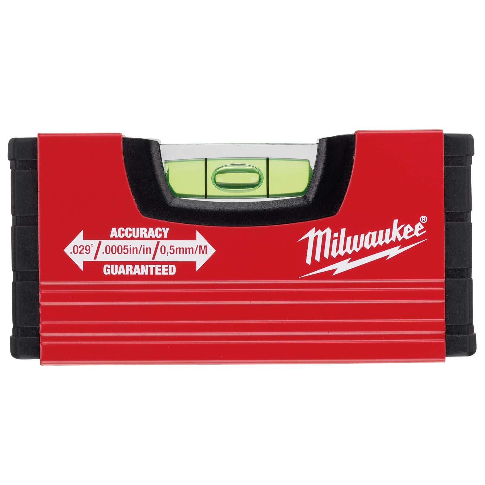 Milwaukee Mini Box Spirit Level Aluminium 10 cm
