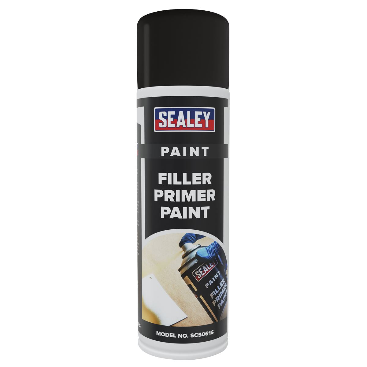 Sealey Filler Primer Paint 500ml - Pack of 6