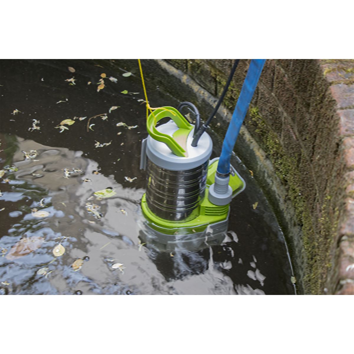 Sealey Submersible Stainless Water Pump Automatic Dirty Water 225L/min 230V
