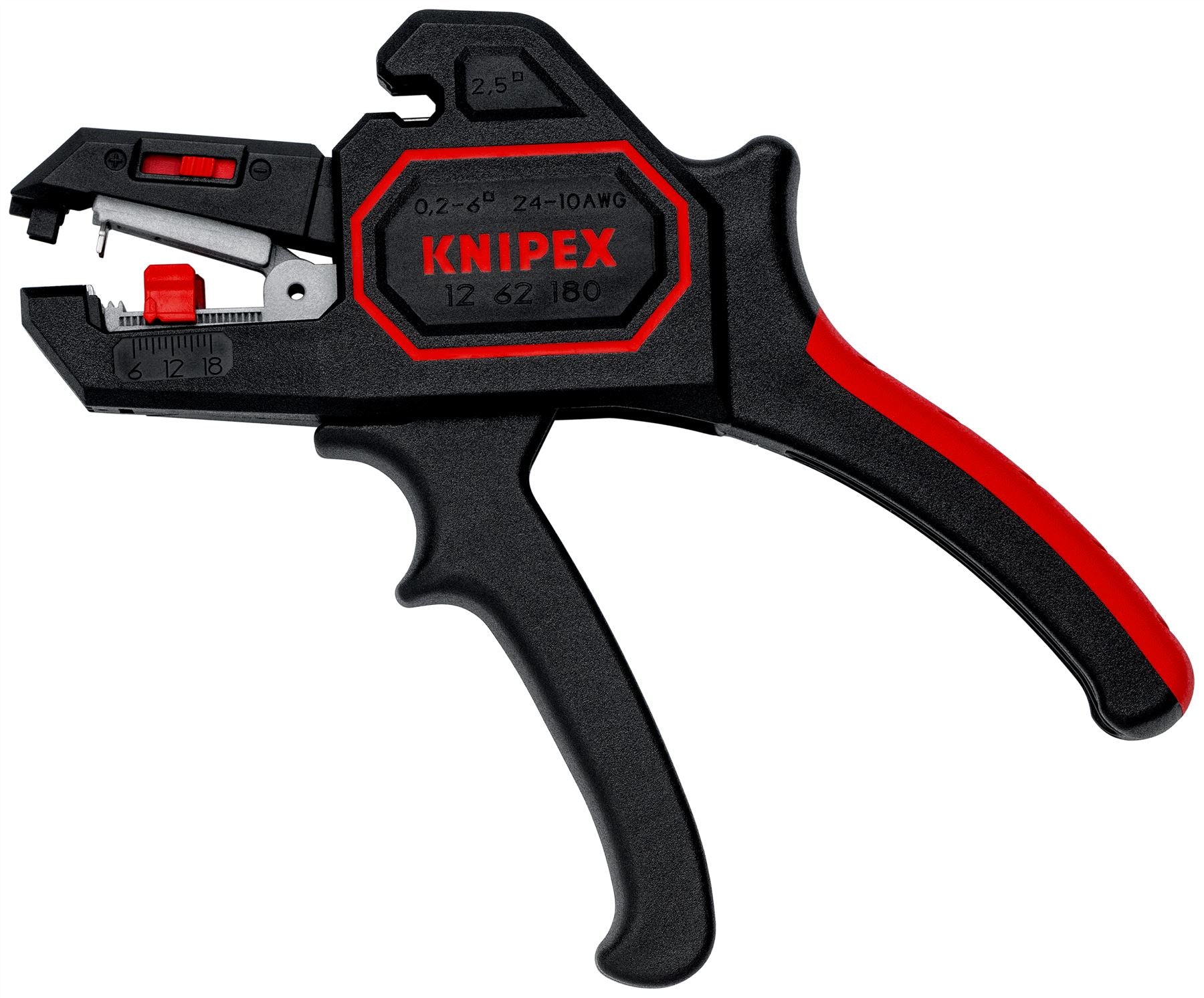 Knipex Automatic Insulation Wire Stripper 180mm Self Adjusting 12 62 180 SB