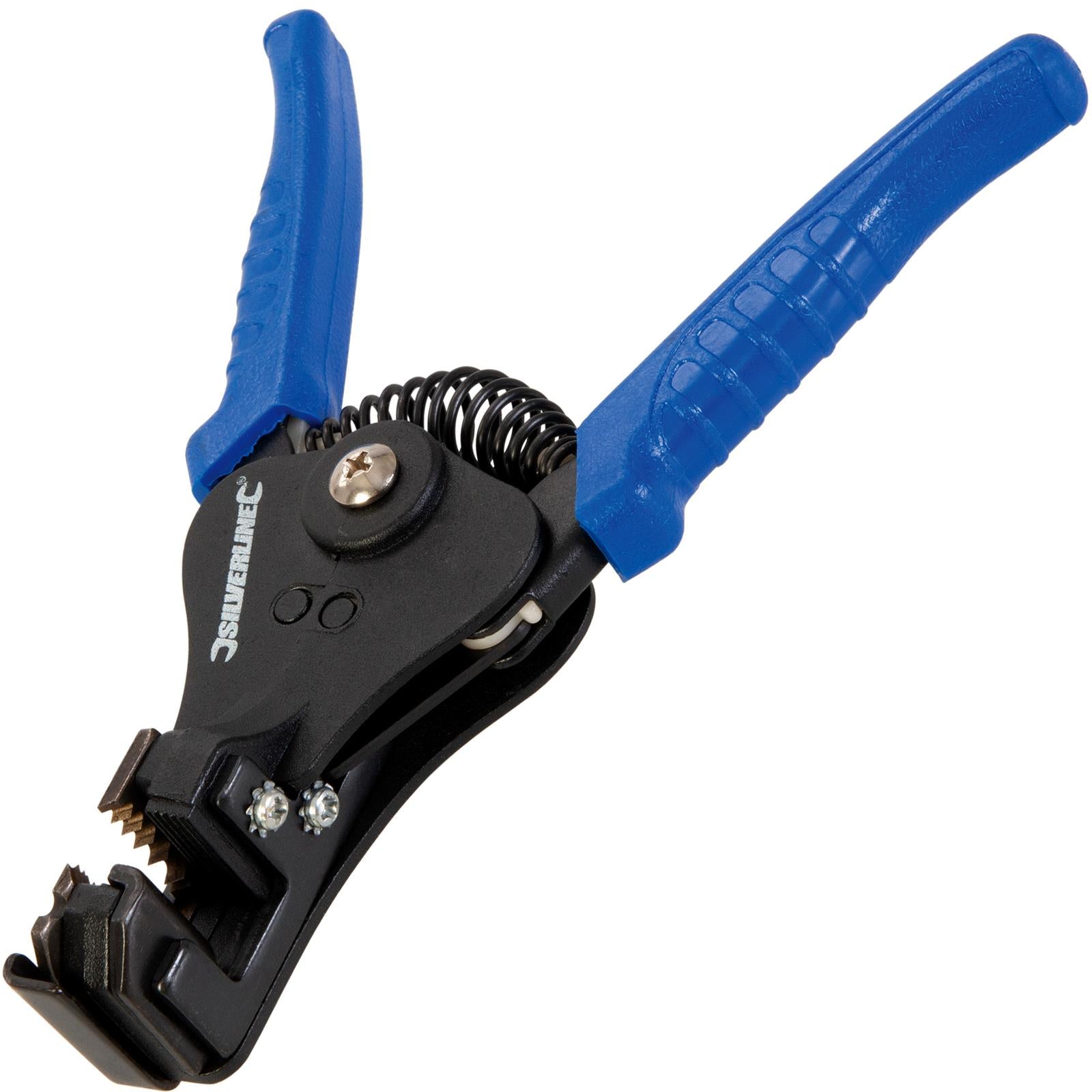 Silverline 170mm Automatic Wire Strippers Cable Pliers Adjustable