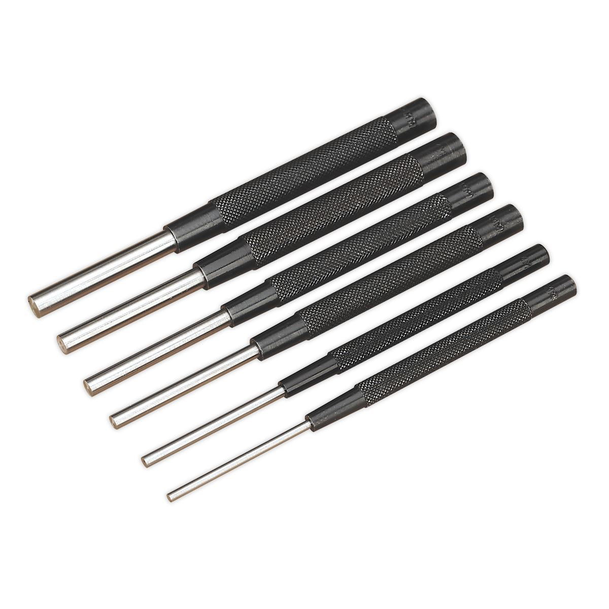 Sealey Parallel Pin Punch Set 6pc