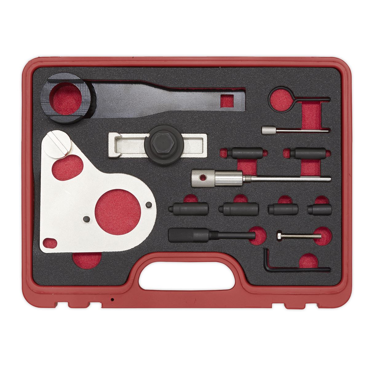 Sealey Diesel Engine Timing Tool Kit - for Renault, Mercedes, Nissan, GM 1.6D/2.0/2.3dCi/CDTi - Chain Drive