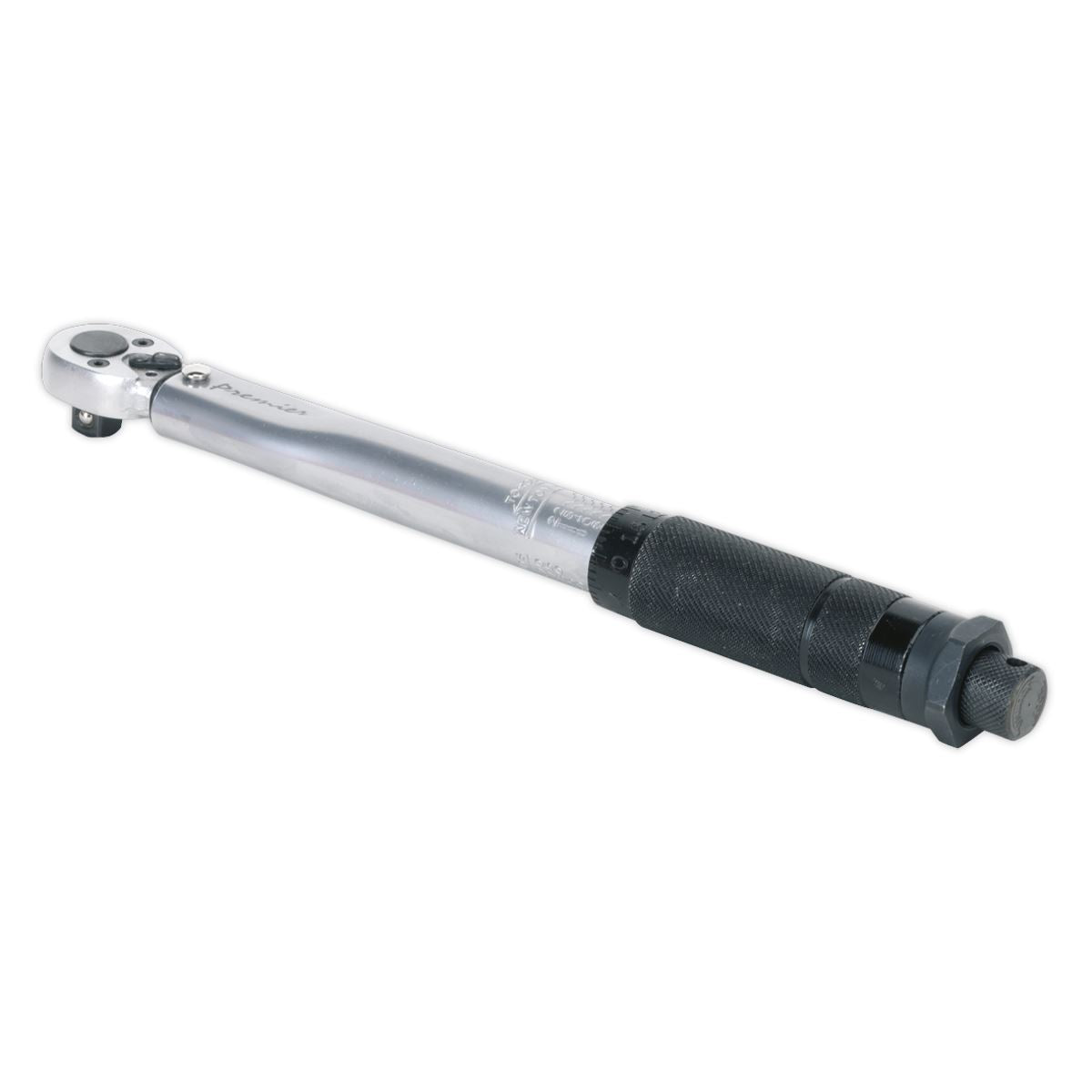 Sealey Premier Torque Wrench Micrometer Style 3/8"Sq Drive 2-24Nm(1.47-17.70lb.ft) - Calibrated