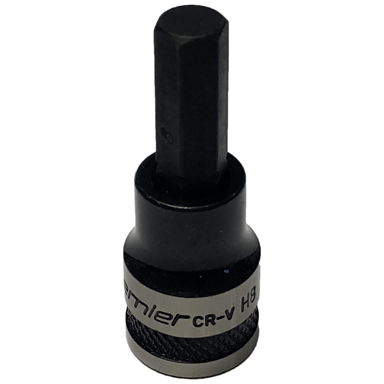 Sealey Hex Key Socket Bit 3/8" Drive Premier Black 8mm