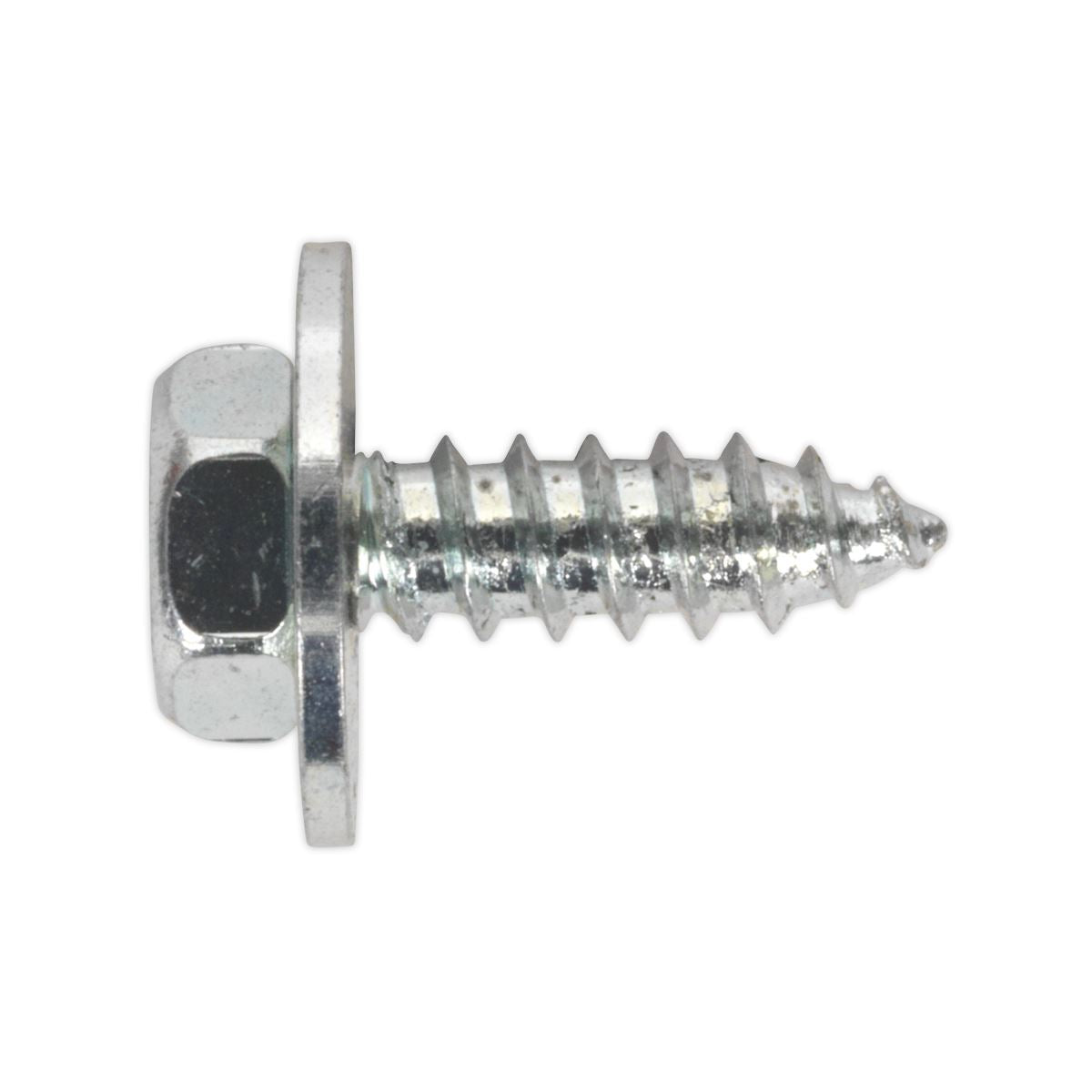 Sealey Acme Screw with Captive Washer M8 x 1/2" Zinc Pack of 50