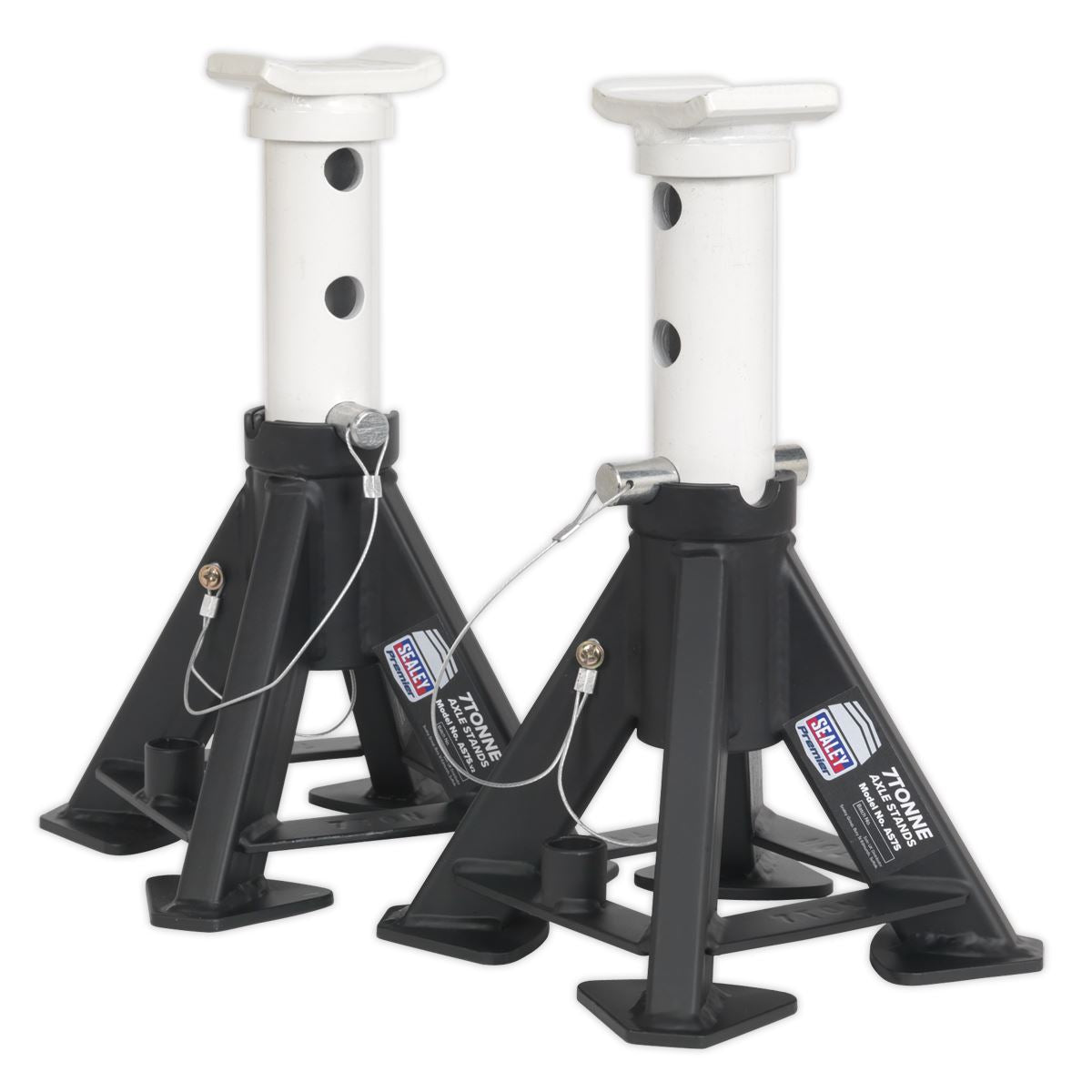 Sealey Premier Short Axle Stands (Pair) 7 Tonne Capacity per Stand