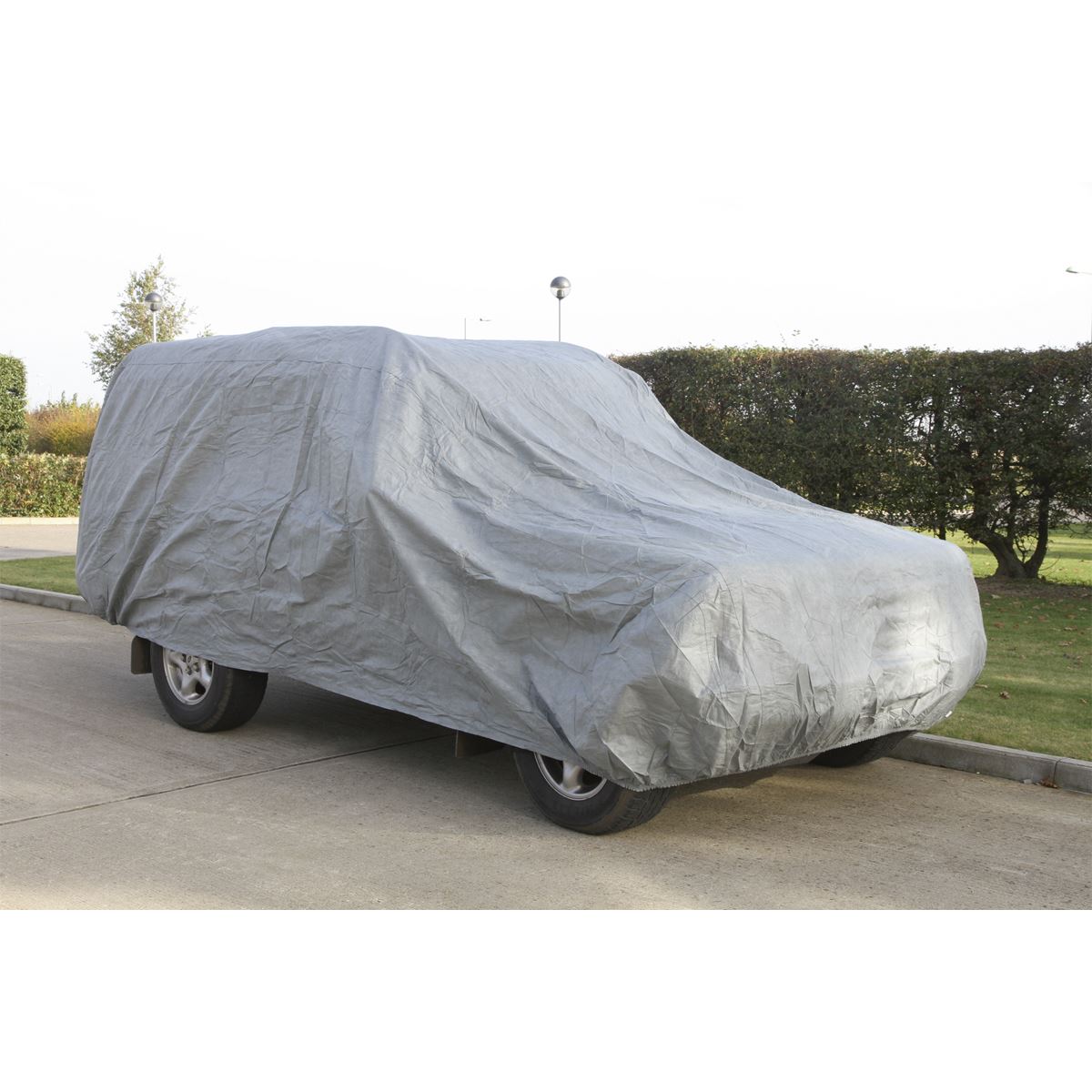 Sealey Premier All-Seasons Car Cover 3-Layer - Medium