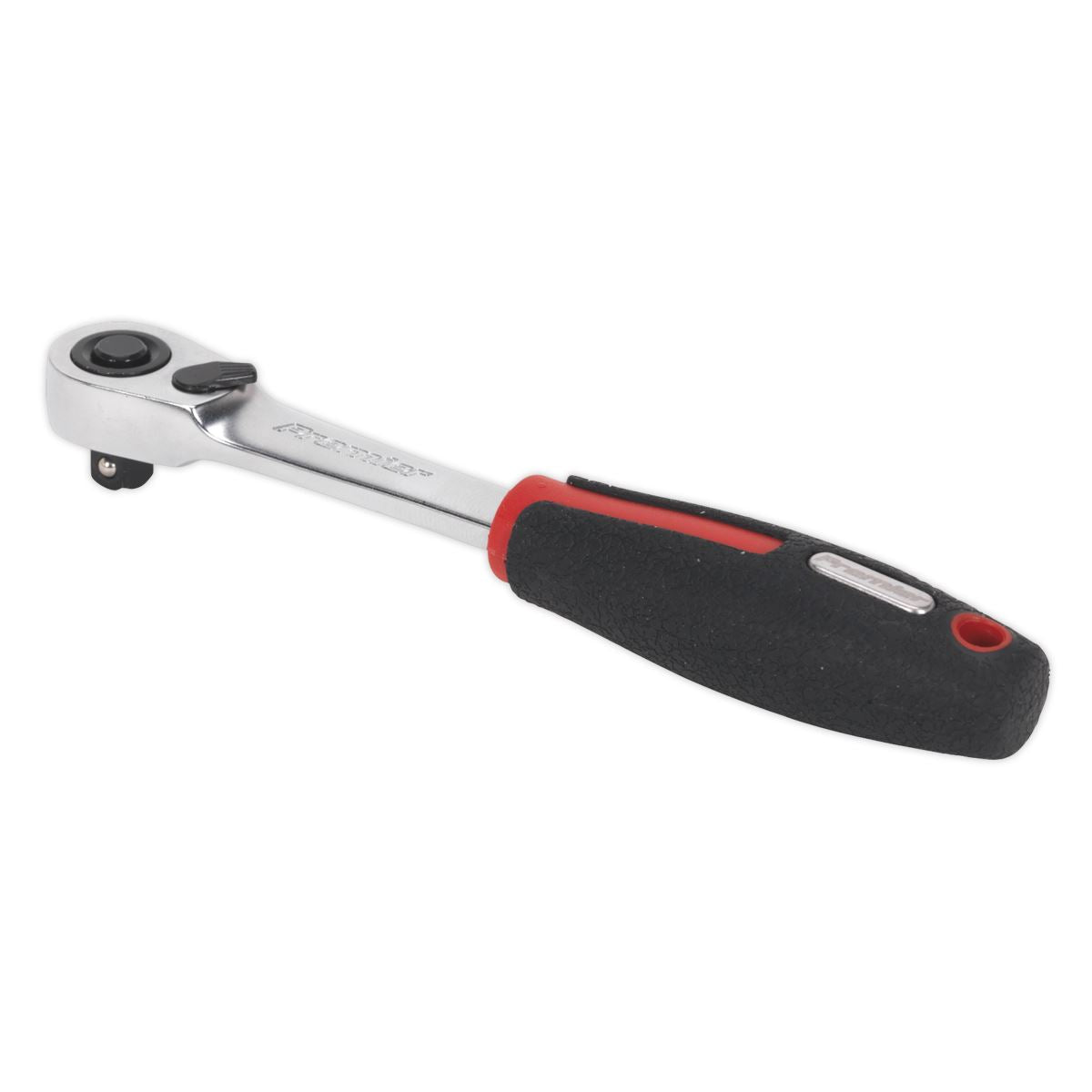Sealey Premier Ratchet Wrench 1/4"Sq Drive Compact Head 72-Tooth Flip Reverse Platinum Series
