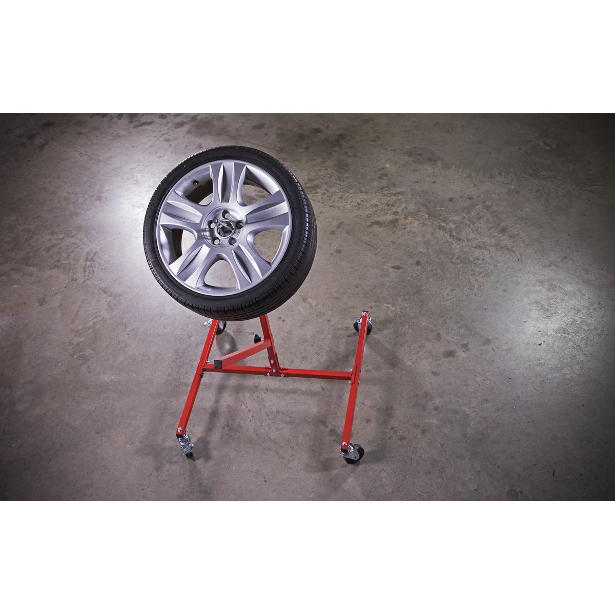 Sealey Alloy Wheel Painting/Repair Stand - Single Wheel Capacity