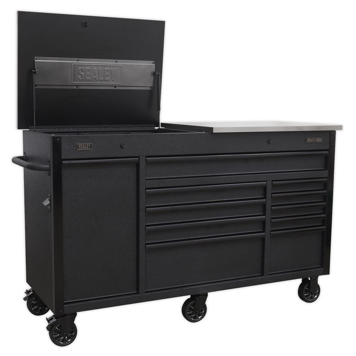 Sealey Superline Pro Mobile Tool Cabinet 1600mm with Power Tool Charging Drawer